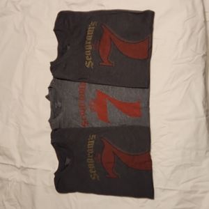 Used Seagram's 7 tee shirts.